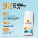 Protetor Solar Facial La Roche-Posay Anthelios UVAir FPS 60 Sem Cor 45ml