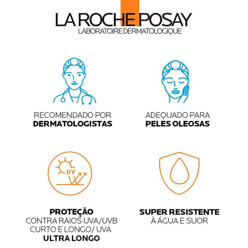 Protetor Solar Facial La Roche-Posay Anthelios Uvmune 400 Airlicium 40ml