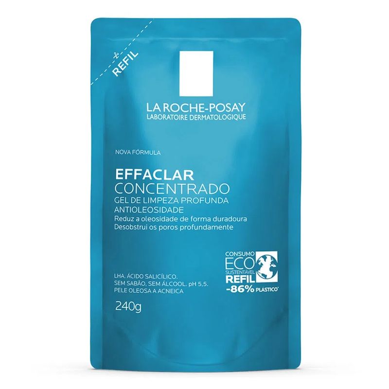 La Roche-Posay Effaclar Concentrado Kit - Gel de Limpeza Facial + Refil Kit